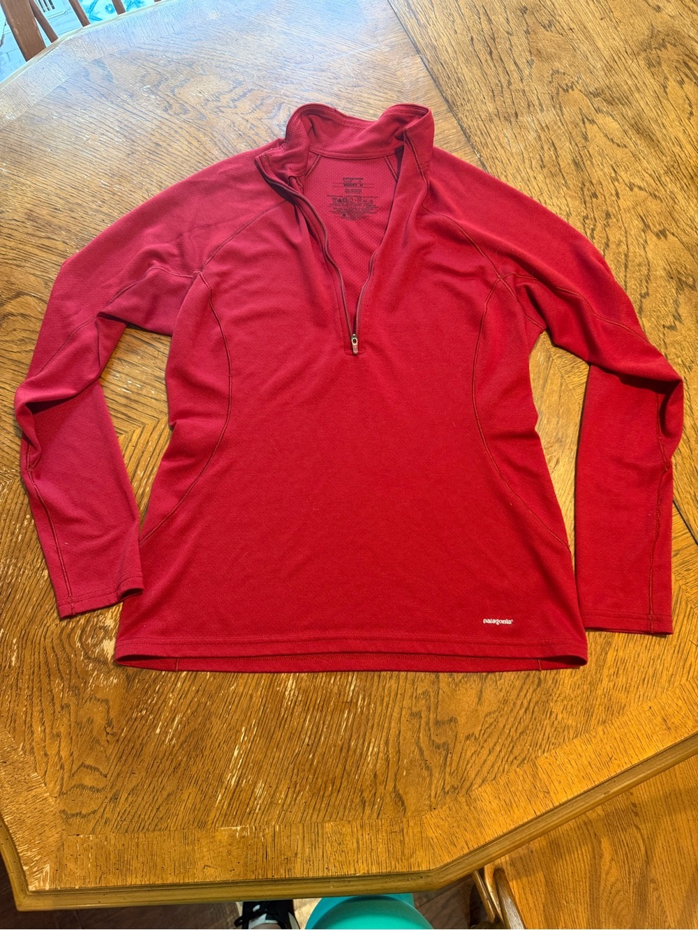 Patagonia Women's Crimson Red Quarter-Zip Pullover
